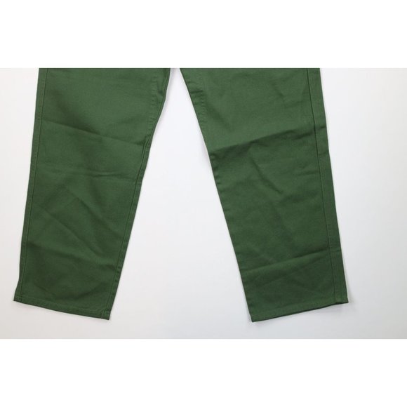 NOS Vtg 90s Marithe Francois Girbaud Mens 32x32 Baggy Relaxed Fit Jeans Green - Picture 4 of 11